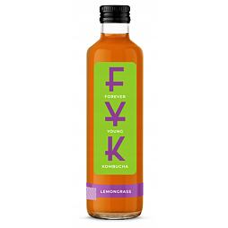 FYK fermented drink made from herbal tea infusion with lemongrass 250 ml