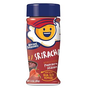 Kernel seasoning mixture for popcorn with the flavor of Sriracha sauce 85 g