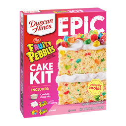 Duncan Hines cake mix with fruit flavors and sprinkles 808 g