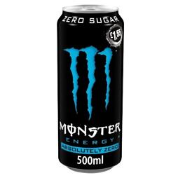 Monster Absolutely carbonated sugar-free energy drink with citrus flavor 500 ml PM