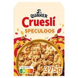 Quaker Cruesli crispy muesli with biscuit flavor 375 g