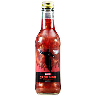 Marvel Iron Man sparkling drink with red fruit flavor 330 ml