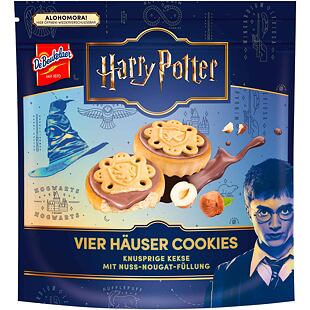 Harry Potter pšeničné sušenky s nugátovou náplní 172 g