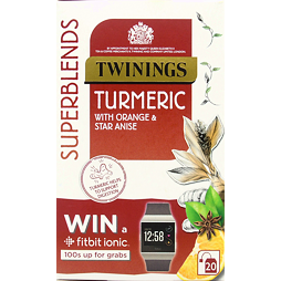 Twinings Superblends Turmeric with Orange & Star Anise 20 ks 40 g
