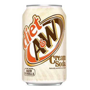 A&W diet cream soda 355 ml