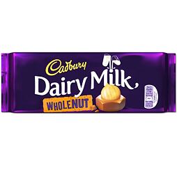 Cadbury milk chocolate with hazelnuts 120 g