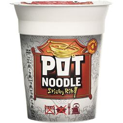 Pot Noodle instant noodles with ribs flavor 90 g