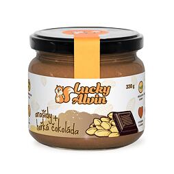 Lucky Alvin Arašídy + Hořká Čokoláda 330 g