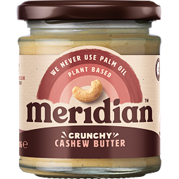 Meridian Crunchy Cashew Butter 170 g