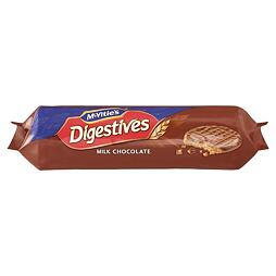 McVitie's Digestives sušenky v polevě z mléčné čokolády 433 g