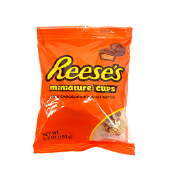 Reese's mini čokoládové košíčky plněné arašídovým máslem 150 g