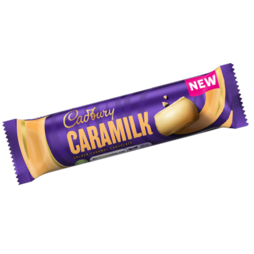 Cadbury Caramilk white chocolate bar with caramelised milk powder 37 g PM