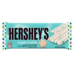 Hershey's Christmas bílá čokoláda s kousky sušenek 44 g