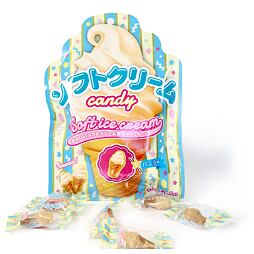 Senjaku ice cream-shaped vanilla candy 70 g