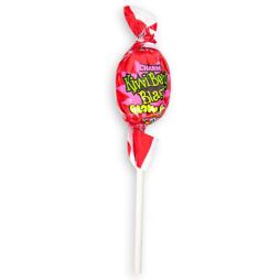 Charms strawberry and kiwi lollipop with chewing gum 18.4 g