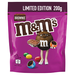 M&M's chocolate brownie candy in a sugar shell 200 g