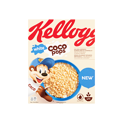 Kellogg's Coco Pops rýžové cereálie s příchutí bílé čokolády 350 g