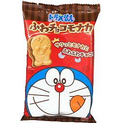 Bandai Doraemon milk chocolate in a biscuit 17 g