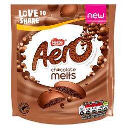 Nestlé Aero knoflíčky z mléčné čokolády 92 g