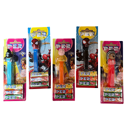 PEZ Spider-Man or Sing 2 candy & dispenser pack 1 pc 17 g