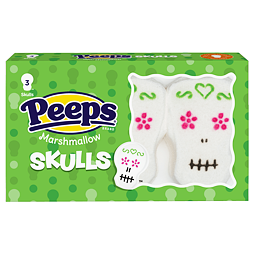 Peeps marshmallows ve tvaru lebky 43 g