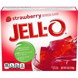 Jell-O strawbery jelly powder 170 g