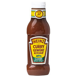 Heinz spicy curry ketchup 375 ml