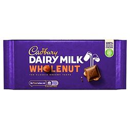 Cadbury milk chocolate with hazelnuts 180 g