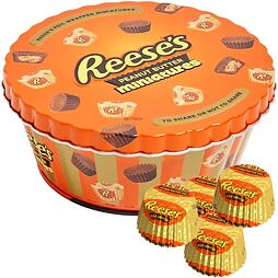 Reese's čokoládové košíčky s arašídovým máslem v plechové dárkové krabičce 345 g