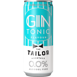 The Tailor sycený nealkoholický nápoj s příchutí ginu s tonikem 330 ml