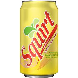 Squirt citrus fruits carbonated drink 355 ml
