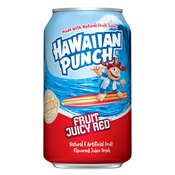 Hawaiian Punch carbonated drink with fruit punch flavor 355 ml