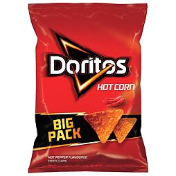 Doritos corn chips with hot flavor 180 g