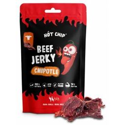 Hot Chip beef jerky with chili and Chipotle pepper 25 g