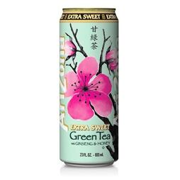 Arizona ginseng & honey extra sweet green iced tea 680 ml