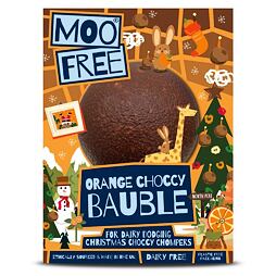 Moo Free bezlepková čokoládová ozdoba s příchutí pomeranče 65 g