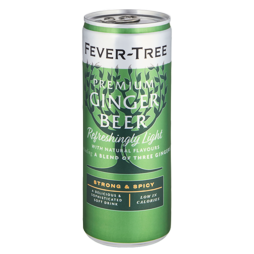 Fever Tree carbonated drink with ginger beer flavor 250 ml