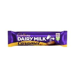 Cadbury milk chocolate bar with caramel flavor filling 45g