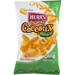 Herr's cheese & jalapeňo puffs 255 g
