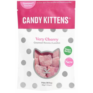 Candy Kittens chewy candies with cherry flavor 140 g