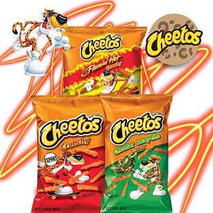 Křupavé pokušení s Cheetos
