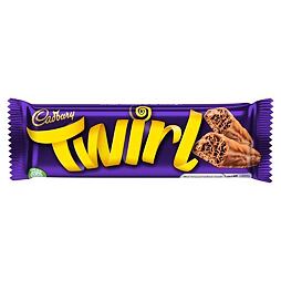 Cadbury Twirl tyčinka z mléčné čokolády 42 g