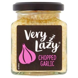 Very Lazy chopped garlic in white wine vinegar 200 g