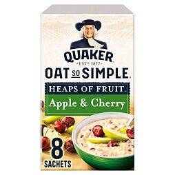 Quaker Oat So Simple Apple & Cherry 8s 289 g