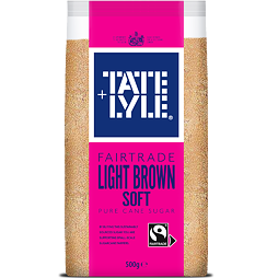 Tate & Lyle Sugars Fairtrade Light Soft Brown Sugar 500 g