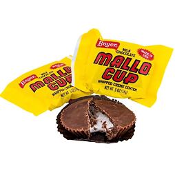 Mallo Cup košíček z mléčné čokolády s příchutí kokosu s fondánovou náplní 14 g