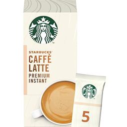 Starbucks Caffé Latte Premium Instant Smooth & Creamy 5 x 14 g