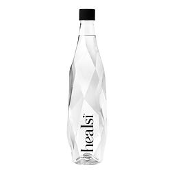 Healsi Natural Mineral Water Black Glass 850 ml