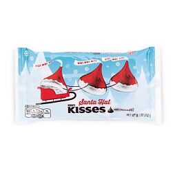 Hershey's Santa Hat Kisses Milk Chocolate 240 g