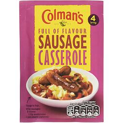 Colman's sausage casserole seasoning mix 39 g
